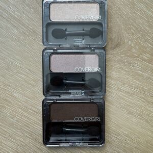 Lot (3) NOS Covergirl Eye Enhancers Eyeshadow Discontinued Rare 670 710 740